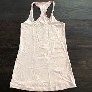 Lululemon cool racerback tank size 8 pale pink.